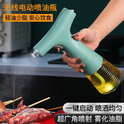 Oil Dispenser Kitchen Household Barbecue Olive Oil Cooking Oil Fuel Injector Spray Fat Reducing Oil Spray Artifact Oil Sprinkling Can