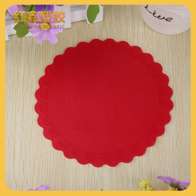 Yijia Coaster PVC Pcemat Xiaoshu Hotel Foreign Trade Environmental Protection Western Pcemat Table Mat Cup Mat