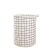 Self-Produced and Self-Sold Nordic Style Plaid Storage Box Laundry Basket Storage Containers Cotton Linen Pink Series Storage Basket Storage Bucket