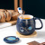 Internet Celebrity Space Planet Ceramic Cup Astronaut Water Cup New Mug with Cover Spoon Student Breakfast Coffee Cup