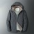 Middle-Aged and Elderly Cotton-Padded Coat Men's Winter Fleece Lined Padded Warm Keeping down Cotton-Padded Coat Men's Hooded Jacket Dad's Cotton-Padded Jacket