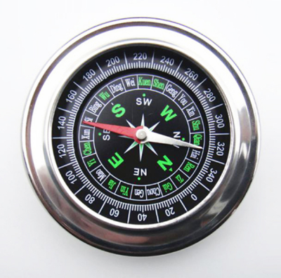 75mm Outdoor Supplies Mountaineering Camping Stainless Steel Compass