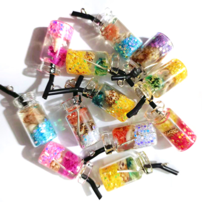 New Synthetic Resin Fruit Slice Milk Tea Drink Straw Candy Toy DIY Mini Handmade Phone Case Ornament Accessories