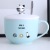 Large Capacity Office Mug Three-Dimensional with Lid Cartoon Cup Cute Student Household Milk Oatmeal Breakfast Ceramic Cup