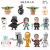 14 Star Wars Decoration Doll Star Skywalker Yoda Black and White Warrior Capsule Toy Hand Office