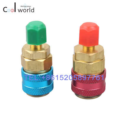 R134, R1234YF quick coupler air conditioning fluoride tool adjustable quick connector for air conditioner