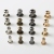 9mm Factory Discount Zinc Alloy Monk Head Pacifier Nail Luggage Leather Hardware Accessories Screws Handmade Wholesale Price