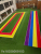 Color Simulation Lawn Mat Kindergarten Running Mat Outdoor Playground Rainbow Track Mat