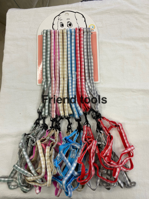 Pet Chain Cat Dog Chest Back Hand Holding Rope 6 Colors Mixed