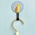 3D Cat Whimsical Cat Metal Hook Creative Cartoon behind the Wall Door Coat and Hat Hook Hanger Wall Mounted Hoy