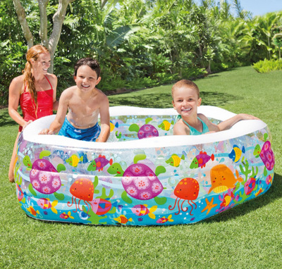 American Intex56493 Underwater World Pool Inflatable Pool Children's Paddling Pool Swimming Pool