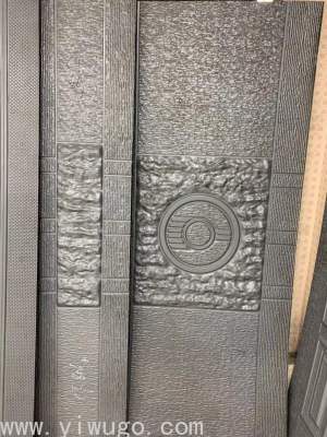 Imitation Cast Aluminum Embossed Door Panel Single Door Door Panel Embossed Custom Uzbekistan