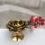 2021 Foreign Trade Hot Sale Ceramic Flower Gold Plated with Saucer