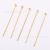 DIY Ornament Accessories Pointed Word 9 Word Needle Stainless Steel Material Bead Threading Needle Supply Various Specifications Nine Zi Pointed Needle