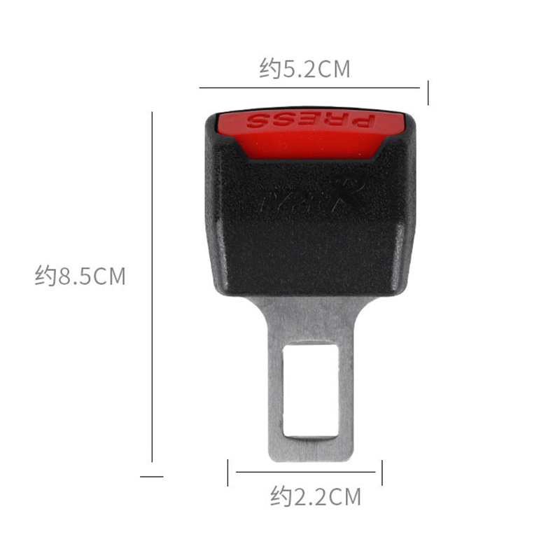 Universal Car Seat Belt Extender/with Safety Belt Lengthened Connector Card Holder Plug Bolt Extended Buckle