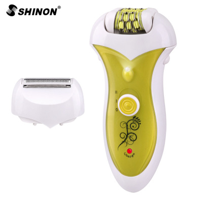 Cross-Border E-Commerce Preferred 2-in-1 Multifunctional Women's Delelator Lady Shaver Electric Hair Catcher Hair Removal Device Sh7667