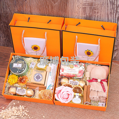 Bridesmaid and Bridesmaid Wedding L'occitane Honey Wedding Birthday Full Moon Practical Small Gift Box