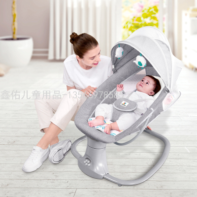 Mastela Baby Electric Rocking Chair Baby Coax Sleeping Newborn Bassinet Child Comfort Chair Recliner