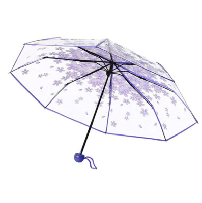 Internet Hot New Transparent Umbrella Personality Student Rain