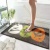 Household Jacquard Simple Style Bedroom Bathroom Door Mat Bathroom Absorbent Non-Slip Floor Mat Carpet