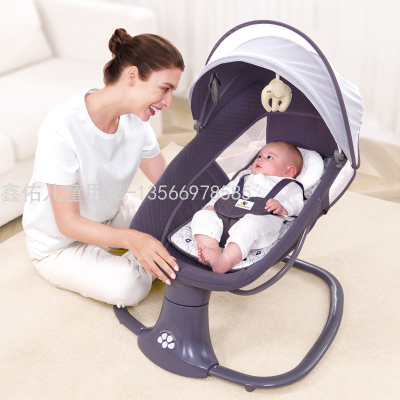 Mastela Baby Electric Baby Electric Comfort Chair Coax Sleeping Artifact Cradle Chair Sleeping Basket Smart Shaker