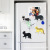 Japanese Style Creative Walking Cat Tail Hook Refrigerator Decoration Magnetic Hook Message Refridgerator Magnets Sticker Hook