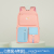 Primary School Student Schoolbag Candy Color Multi-Layer Large Capacity Spine Protection Lightweight Backpack