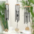 Solid Wood 8 Tube Metal Wind Chime Hangings Ornaments Creative Birthday Gift Boys and Girls Children Bedroom Balcony Wind Chimes
