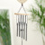 Solid Wood 8 Tube Metal Wind Chime Hangings Ornaments Creative Birthday Gift Boys and Girls Children Bedroom Balcony Wind Chimes