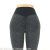 Yoga Pants Women's Cropped High Waist Hip Lift Fitness Tight-Fitting Solid Color Breathable Running Sports Leggings