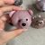 New Leather Bear Head DIY Creative Ornament Gift Bag Shoes Brooch Accessories Doll Pu Doll Scalp Bear