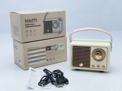 Hm11 Retro Bluetooth Speaker Mini-Portable Subwoofer Small Speaker Creative Gift Mini Speaker