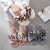 New Cross-Border Home Leopard Cross Fluffy Slippers Female European and American Ins Style Breathable Plush Floor Cotton Slippers Female