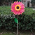 46cm Sunflower Wooden Pole Big Windmill Outdoor Floor Garden Real Estate Decoration Festival Advertising Factory Direct Sales