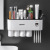 Creative Toothbrush Storage Rack Punch-Free Mouthwash Cup Wall Hanging Bathroom Storage Automatic Toothpaste Dispenser
