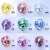 12-Inch Sequin Balloon Birthday Wedding Room Festival Party Decorative Sequins Transparent Rubber Balloons Electrostatic Sequin Balloon