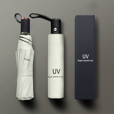 Vinyl Sun Protective UV Protection Sunshade Set Advertising Umbrella Self-Opening Umbrella Logo Umbrella for Women