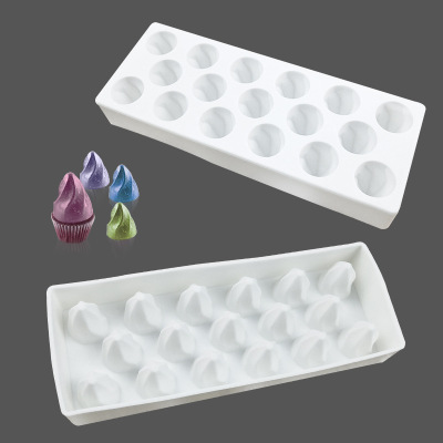 Steamed Buns Mousse Cake Mold Torch Filled Chocolate Dessert Silicone Mold DIY Baking Mold