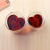Creative Insulation Heart-Shaped Double-Layer Glass Heart-Shaped Handle Cup High Temperature Resistant Couple's Cups Coffee Cup Milky Tea Cup Juice Cup