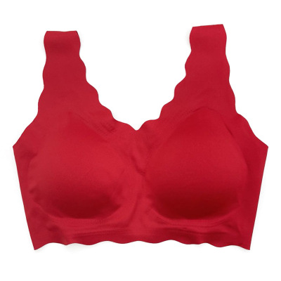 Nana Same Style Non-Size Lucky Set Bra Women's Limited Edition Seamless Wireless Red Underwear Box