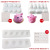 Piggy Mousse Cake Silicone Mold DIY Fondant Decoration Pig Nose Ears French Dessert Grinding Tool