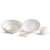 Dinbao Chinbull White Edge Shell Bowl Plate White Jade Porcelain Bowl Soup Bowl Noodle Bowl Salad Bowl Generation Hair