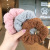 New Autumn and Winter Plush Large Intestine Ring Korean Style Solid Color Warm Teddy Plush Pork Intestine Hair Band Internet Celebrity Ins Intestine Ring