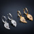 Meiyu Europe and America Creative Fashion Micro Inlaid Zircon Copper Earrings Daily Fresh Friendship Earrings Best Friend