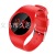 New round LED Electronic Watch Fashion Silicone Watch Bracelet Fashion Trendy Couple Student Watch