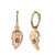 Meiyu Europe and America Creative Fashion Micro Inlaid Zircon Copper Earrings Daily Fresh Friendship Earrings Best Friend