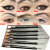 Rotation Color Eyeliner + Silkworm Eye Shadow Eyebrow Pencil + DNM Cross-Border Foreign Trade New Product Best-Selling