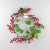 Factory Direct Sales Creative Simulation Cherry Fruit Garland Creative Vine Ring Christmas Garland Domestic Ornaments