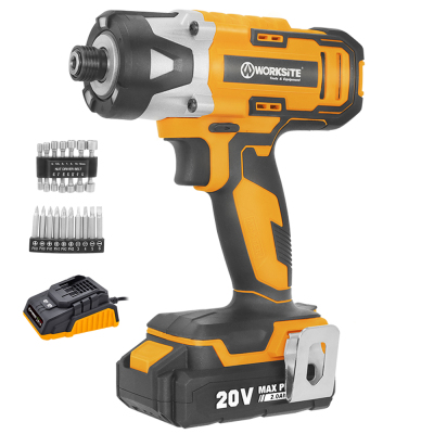 WORKSITE Customized 20V Cordless Screw Driver 1 4