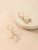 Meiyu European and American Fashion Cool Earrings Unicorn Pendant Copper Ring Earrings Factory Direct Supply Unisex
